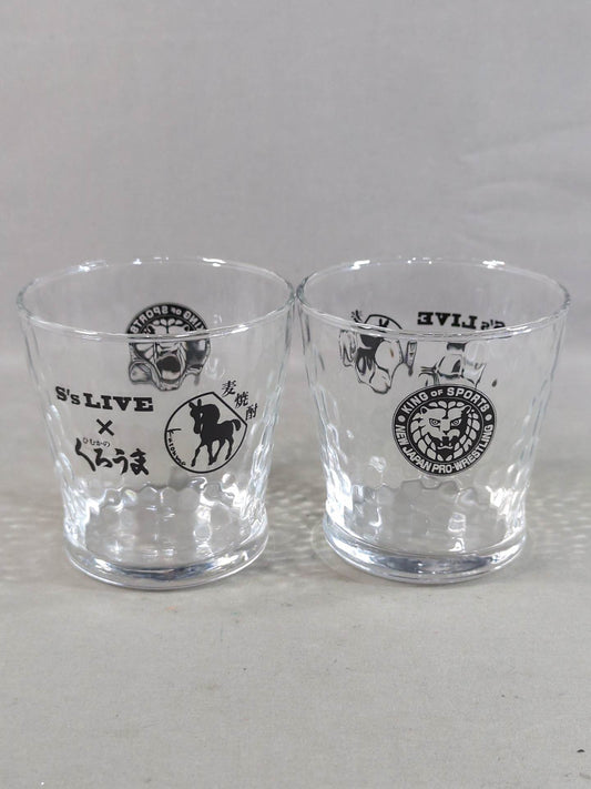 New Japan Pro Wrestling × Kuroma Glass Set