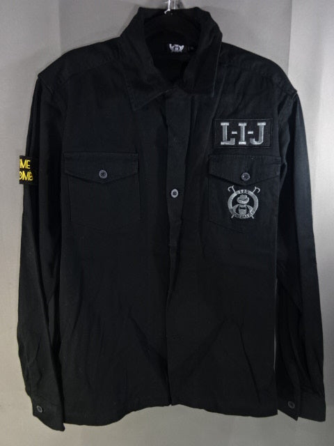 L・I・J ストレッチミリタリーシャツジャケット