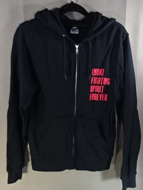 Antonio Inoki  BURNING FIGHTING SPIRIT Zip hoodie