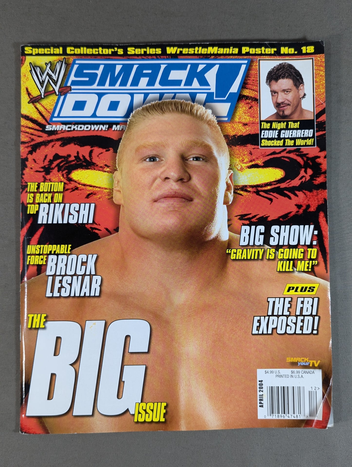 SMACK DOWN MAGAZINE April 2004