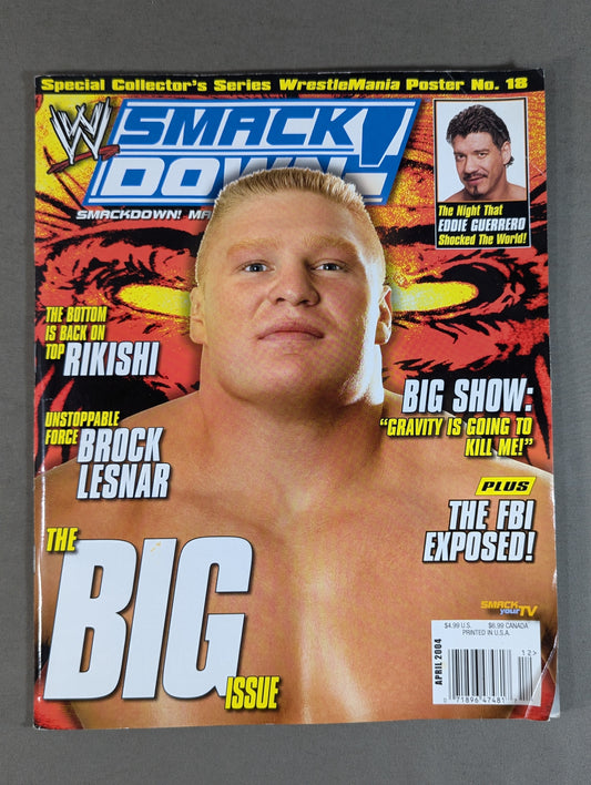 SMACK DOWN MAGAZINE April 2004