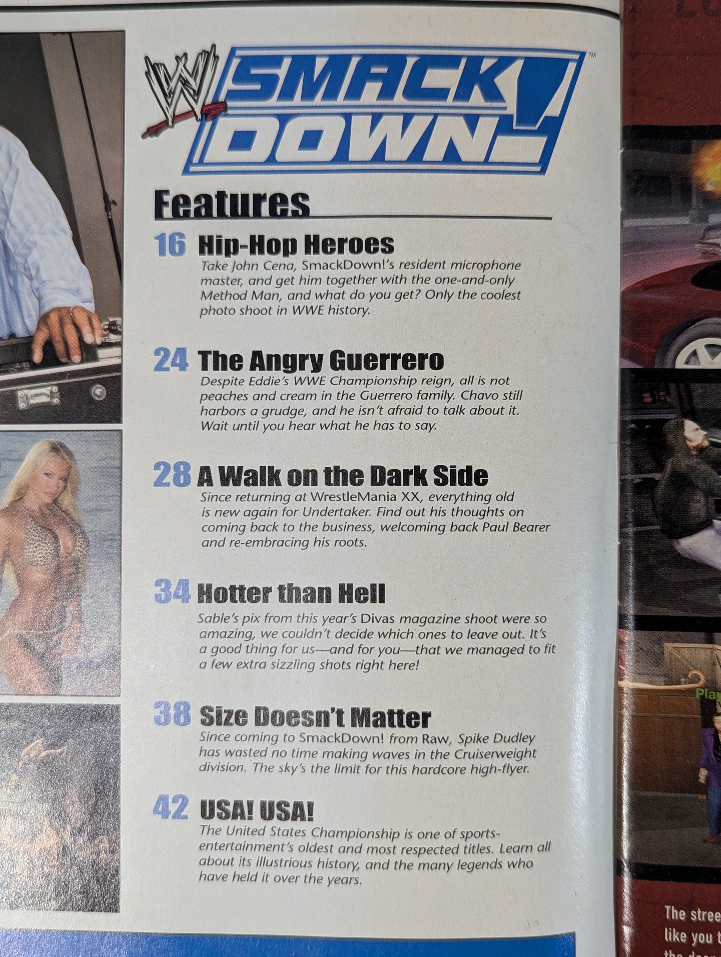 SMACK DOWN MAGAZINE 2004年6月号