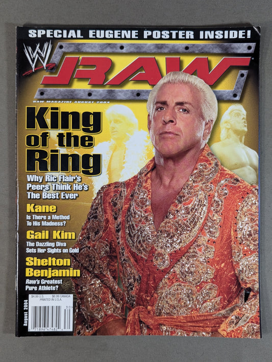 RAW MAGAZINE August 2004