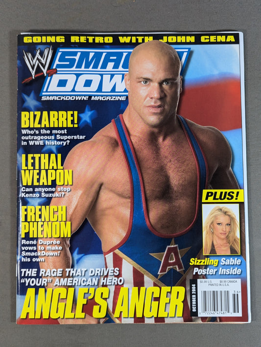 SMACK DOWN MAGAZINE October 2004 issue