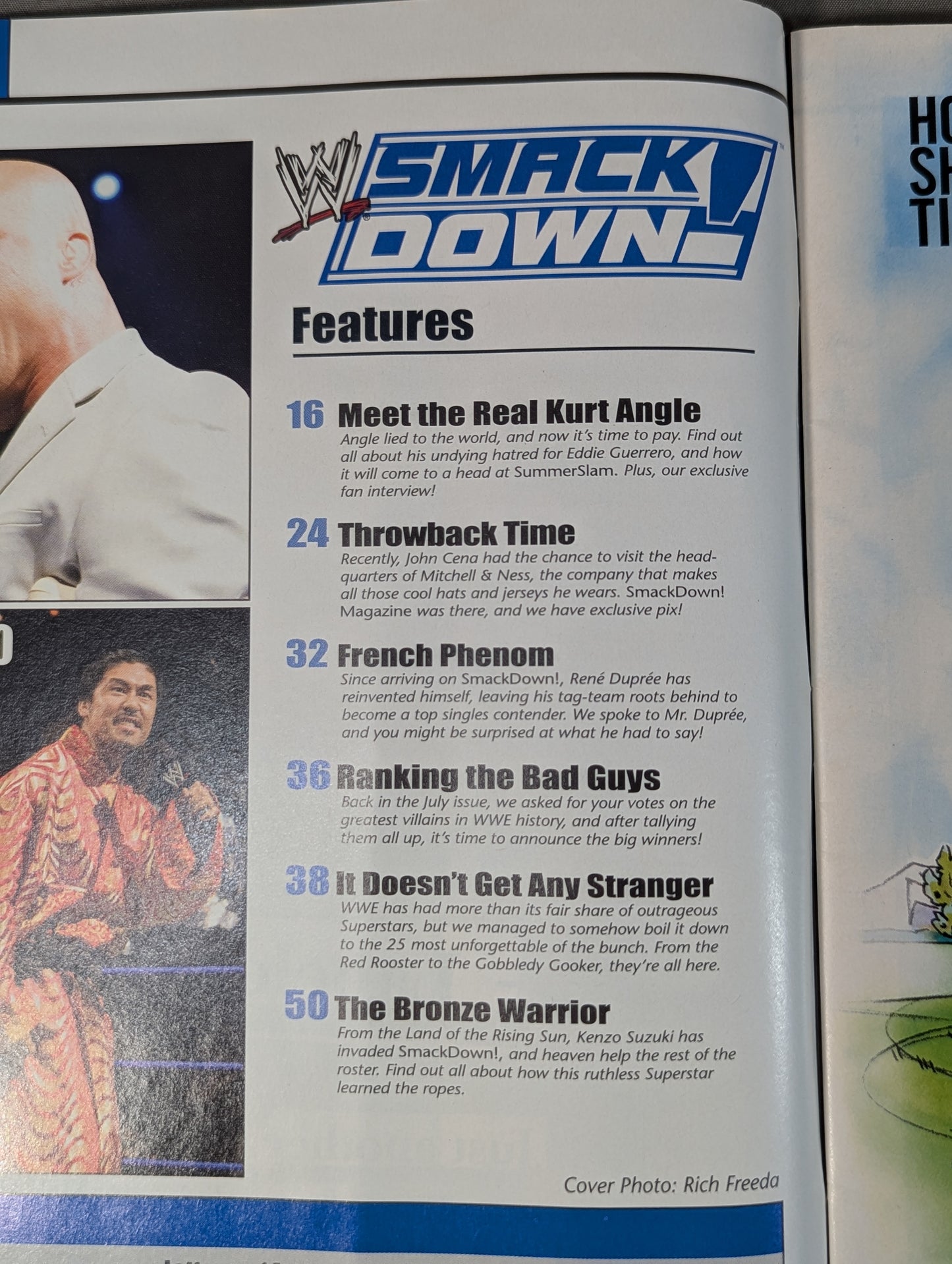 SMACK DOWN MAGAZINE October 2004 issue