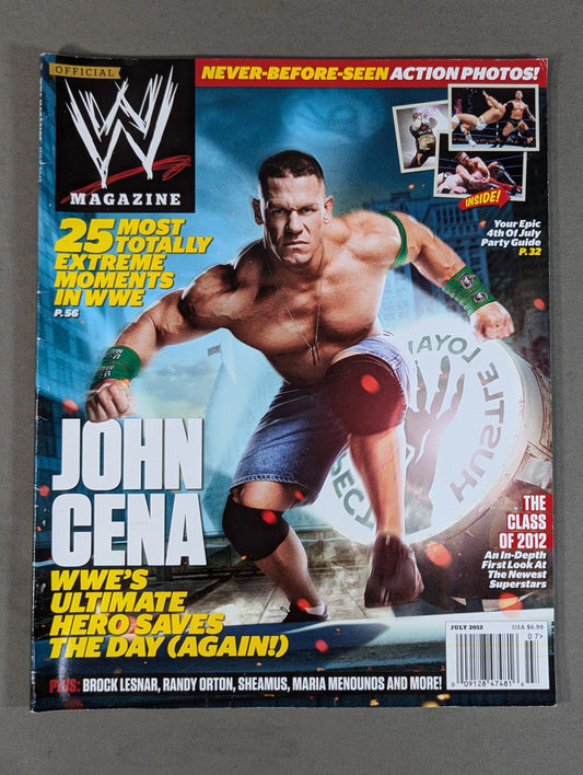WWE MAGAZINE July 2012