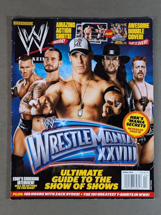 WWE MAGAZINE April 2012