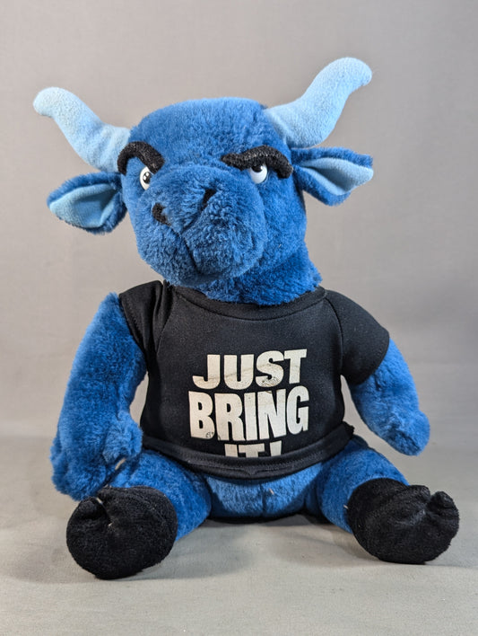 WWF The Rock JUST BRING IT Fierce Bull soft toy