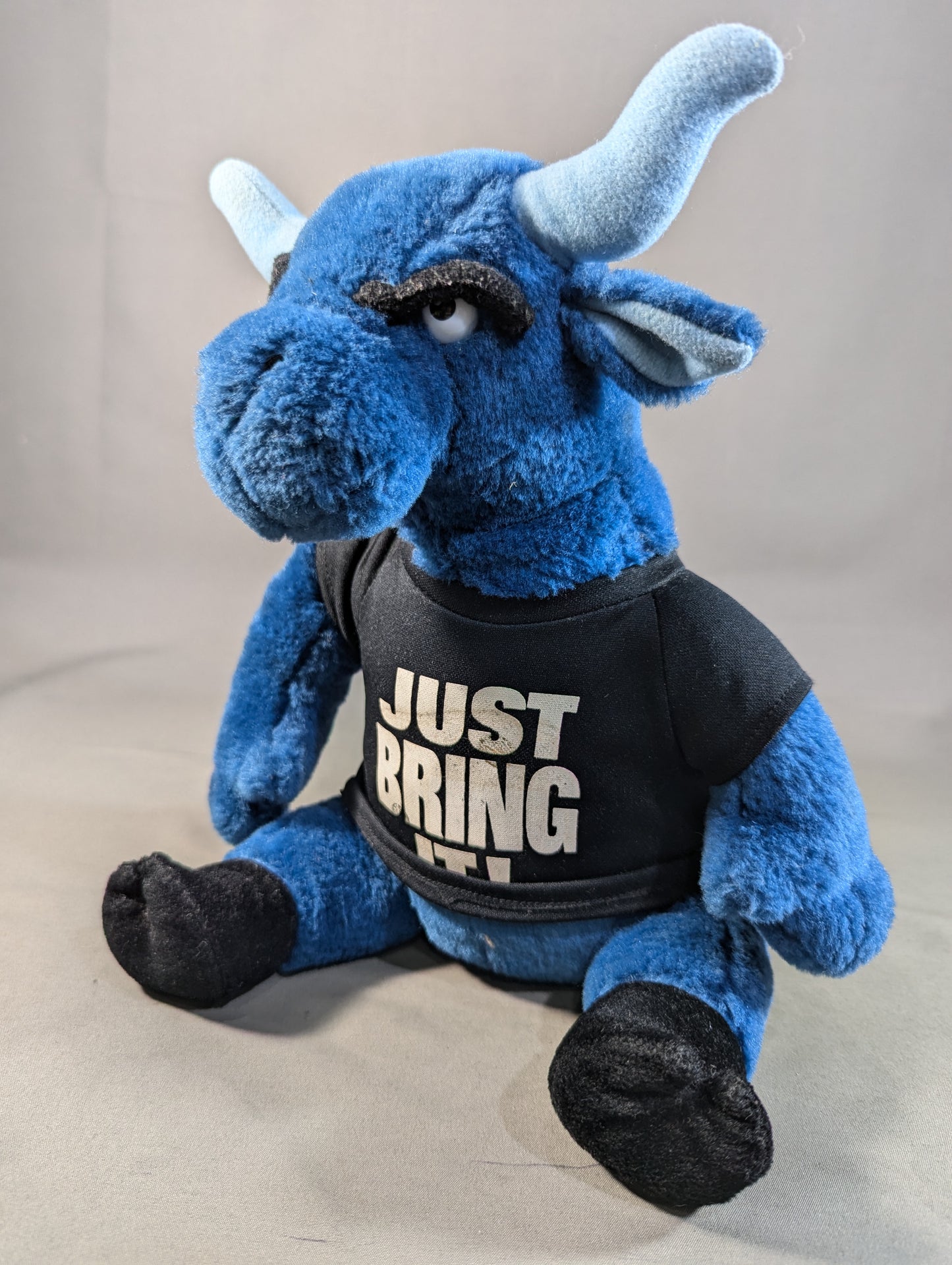 WWF The Rock JUST BRING IT Fierce Bull soft toy