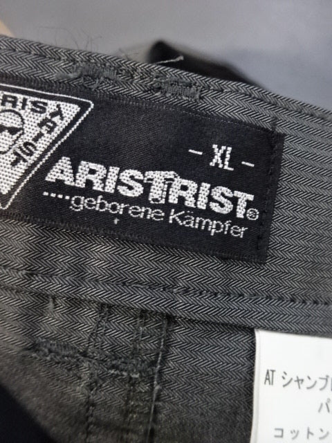 ARISTRIST AT シャンブレーストレッチパンツ