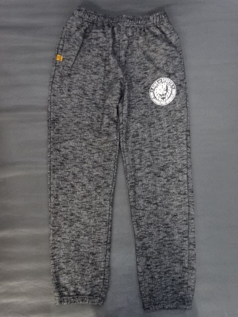 New Japan Pro Wrestling × Shimamura Long Sweatpants (2) (Gray)