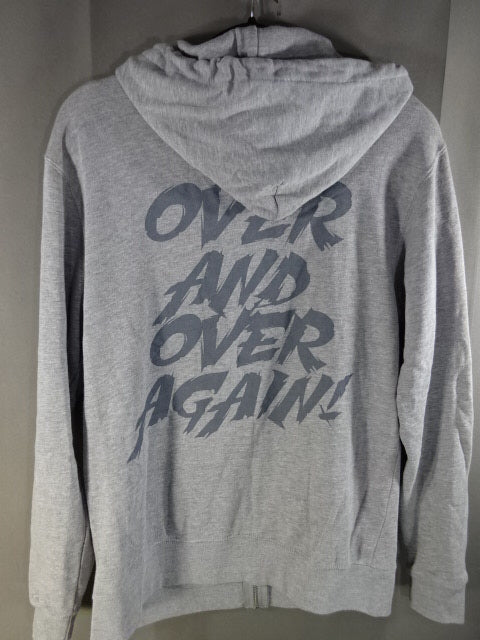 Hiroshi Tanahashi OVER AND OVER AGAIN Zip hoodie