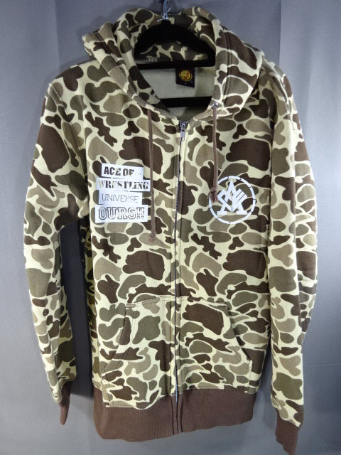 棚橋弘至 ACE OF プルオーバーパーカー(カモフラ柄)