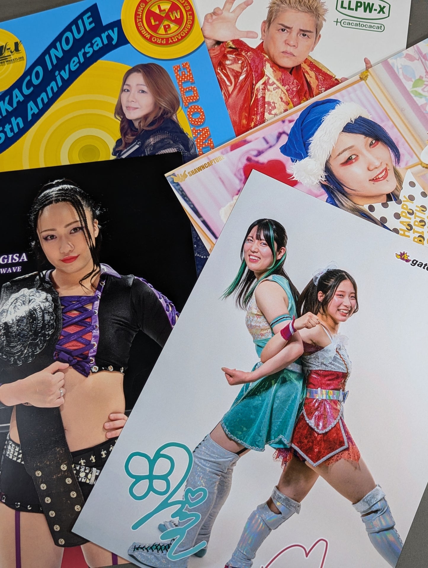 女子プロレス ポートレート 29枚セット