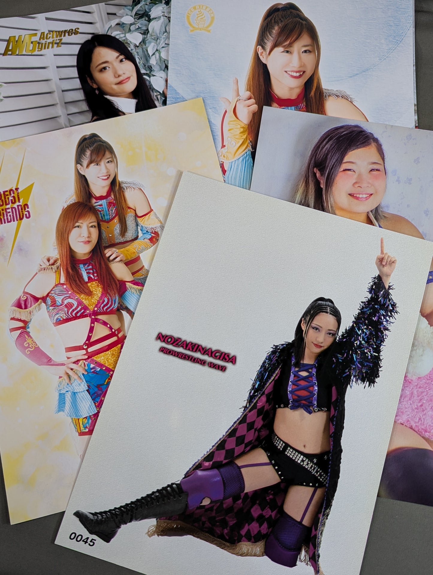 女子プロレス ポートレート 29枚セット