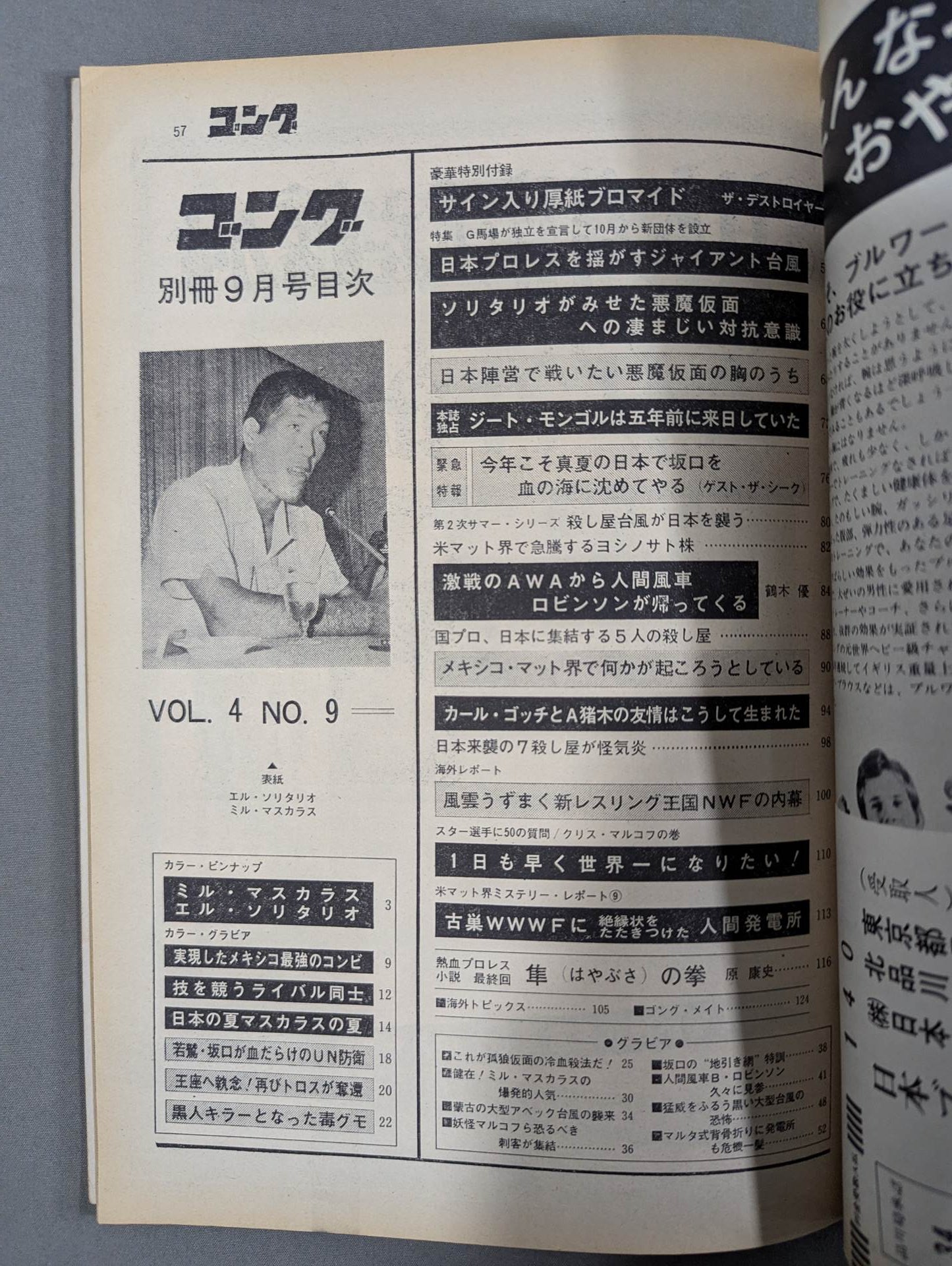 別冊ゴングVol.4 No.9