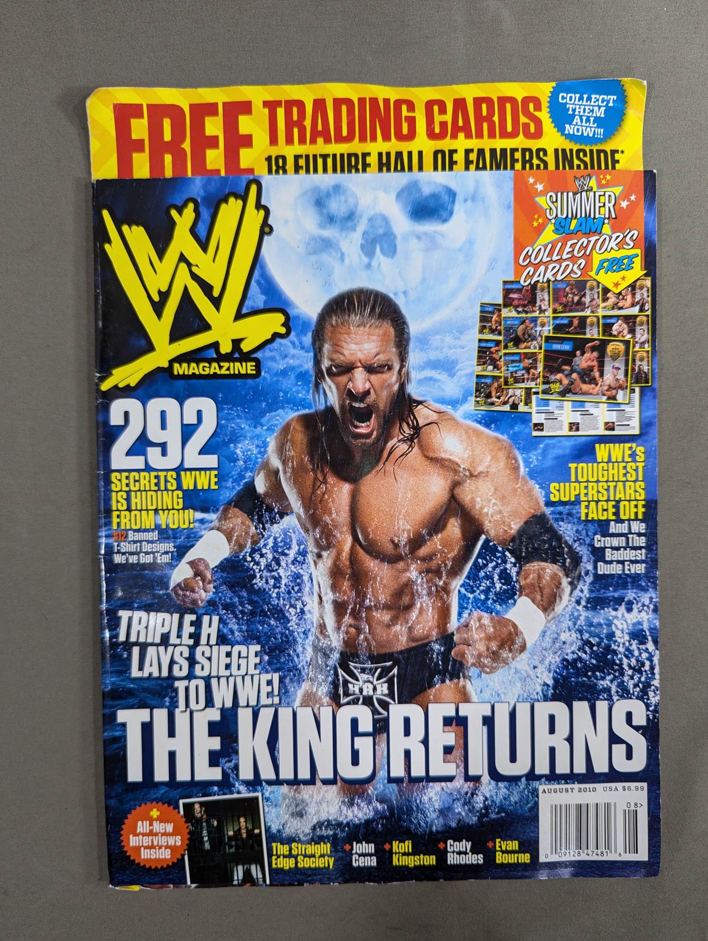 WWE MAGAZINE 2010年8月号