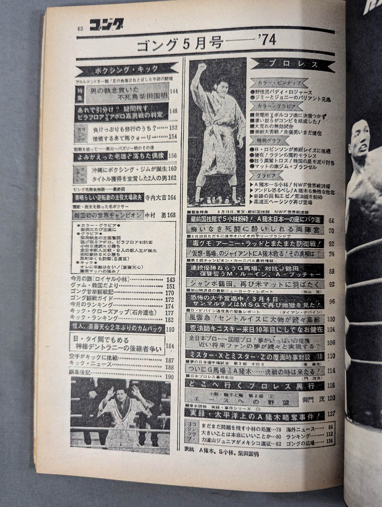 月刊ゴングVol.7 No.5