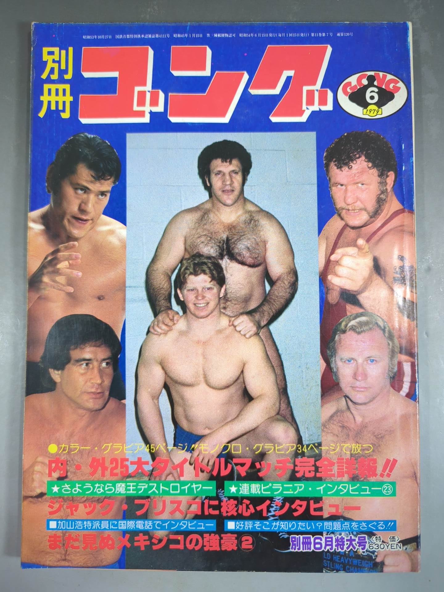 別冊ゴングVol.11 No.7 – 闘道館