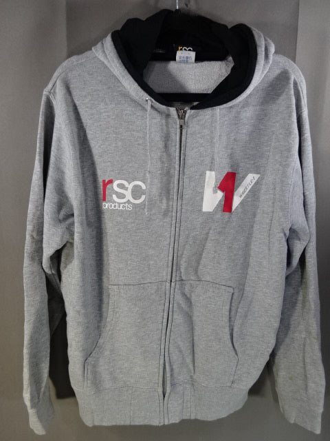 WRESTLE-1×rsc products ジップパーカー①(グレー)