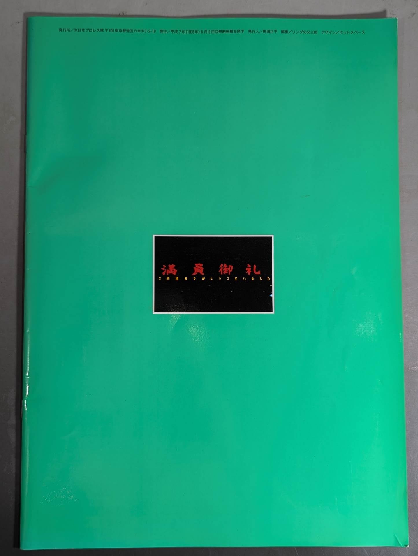 95 Super Power Series / Early Summer, Burning Declaration IN Budokan