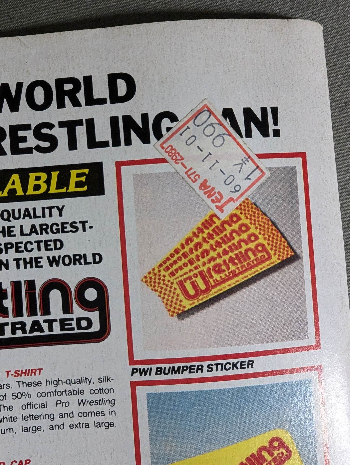 PRO Wrestling ILLUSTRATED ANNUAL 1985 Winter