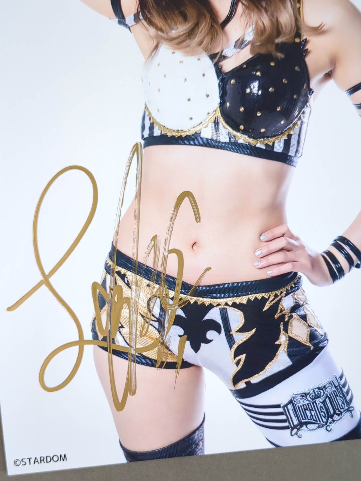 Lady C  hand signed autograph  Starda Pro-Photo (E-5)