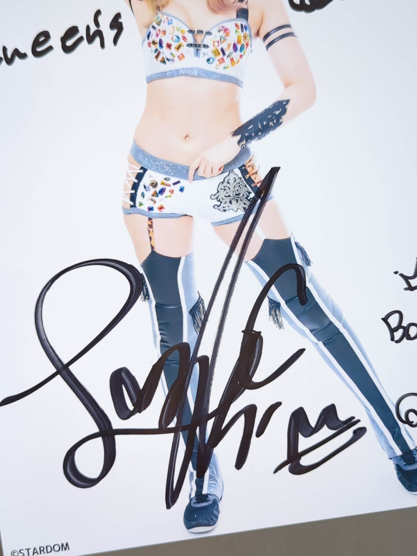 Lady C  hand signed autograph  Starda Pro-Photo  (E-6)