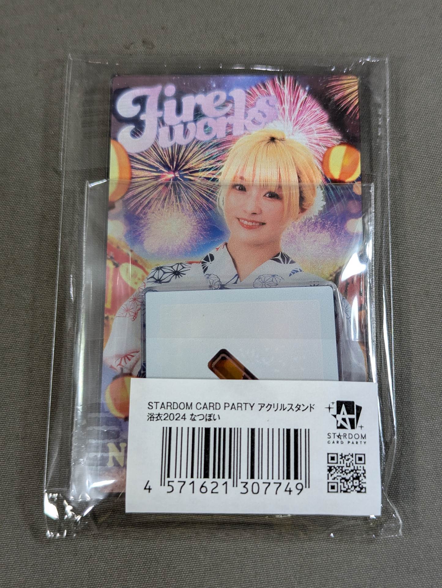 NATSUPOI STARDOM CARD PARTY Acrylic Stand Yukata 2024