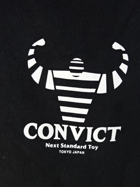 CONVICT プルオーバーパーカー①(ブラック)