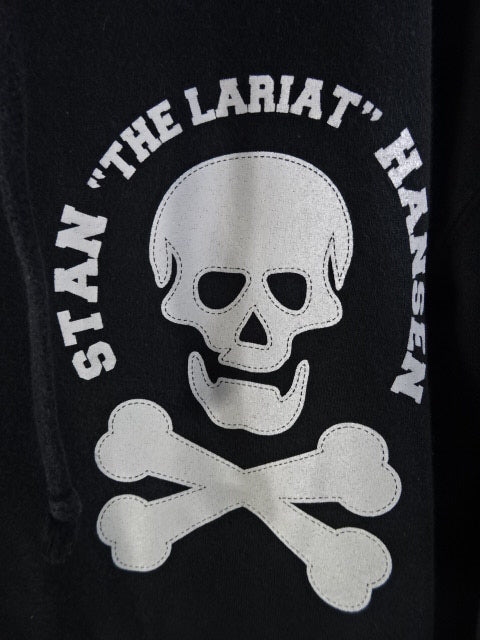 スタン・ハンセン BADMAN STAN THE LARIAT HANSEN ジップパーカー①(ブラック)