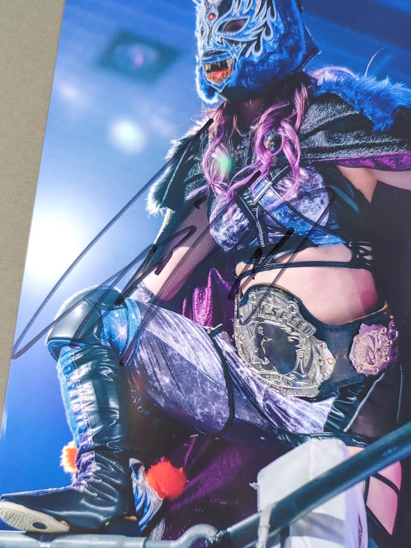 STARLIGHT KID  hand signed autograph  Starda Pro-Photo (C-9)