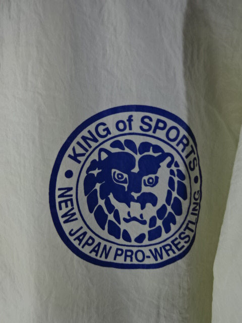 【長州力 直筆サイン入り】アントニオ猪木 ANTONIO INOKI FOREVER 4.4.4. ウインドブレーカー