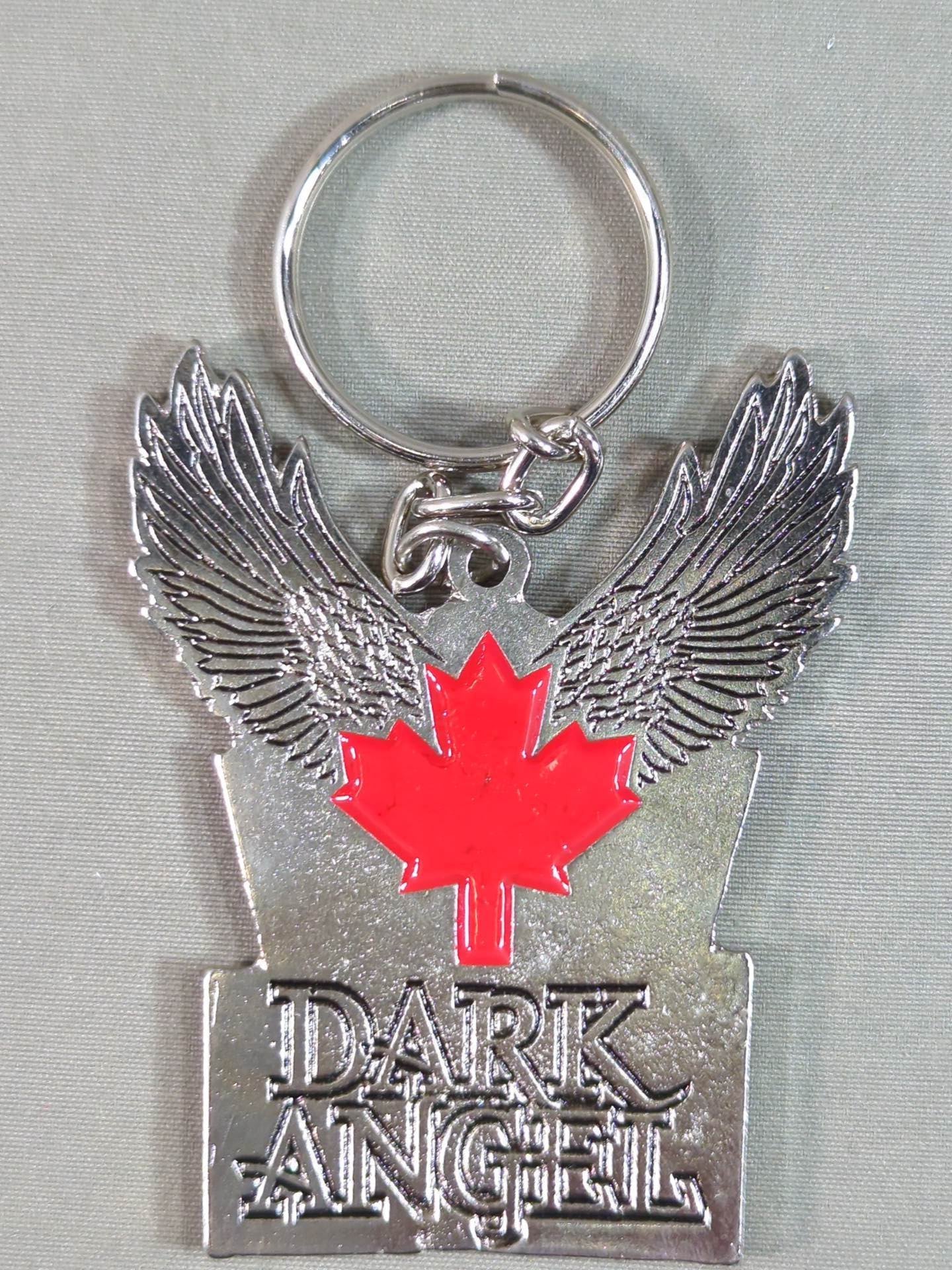 Dark Angel Metal Keychain