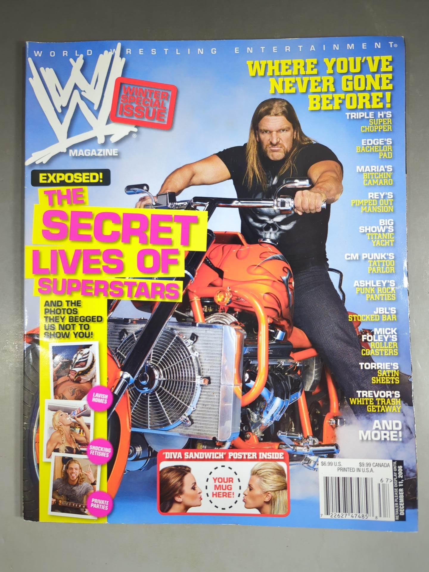 WWE MAGAZINE Winter 2006 issue