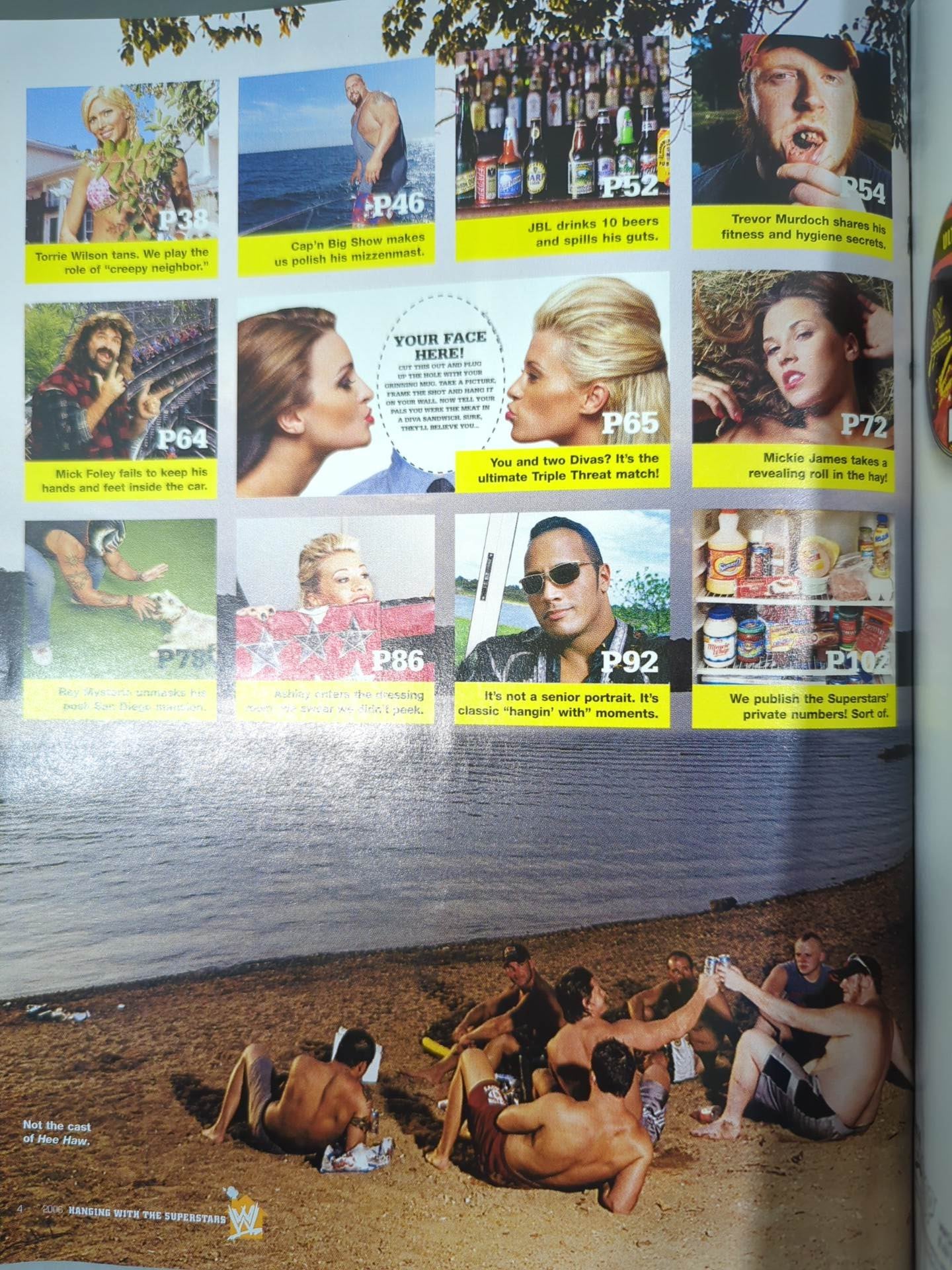 WWE MAGAZINE Winter 2006 issue