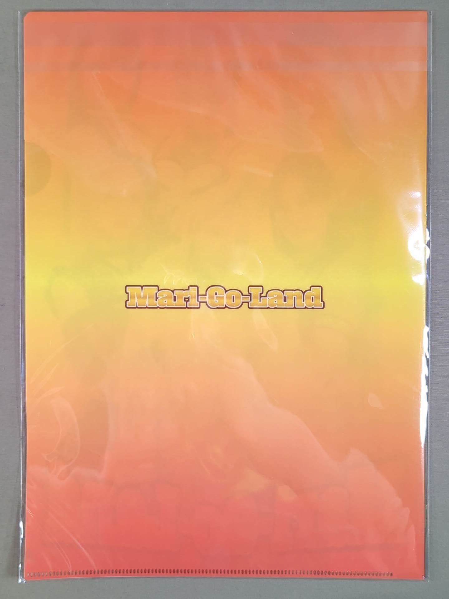 Marigold "Mari-Go-Land" plastic file folder