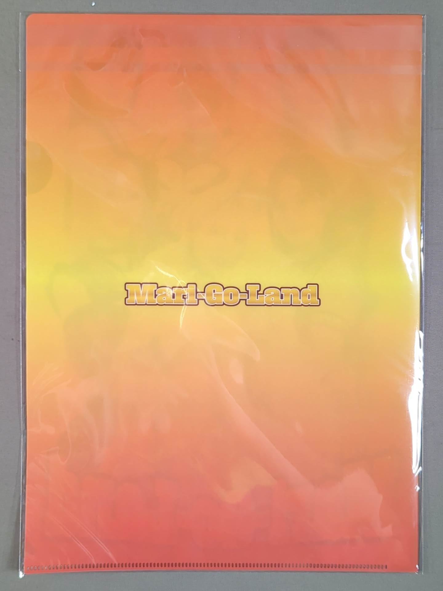 Marigold "Mari-Go-Land" plastic file folder