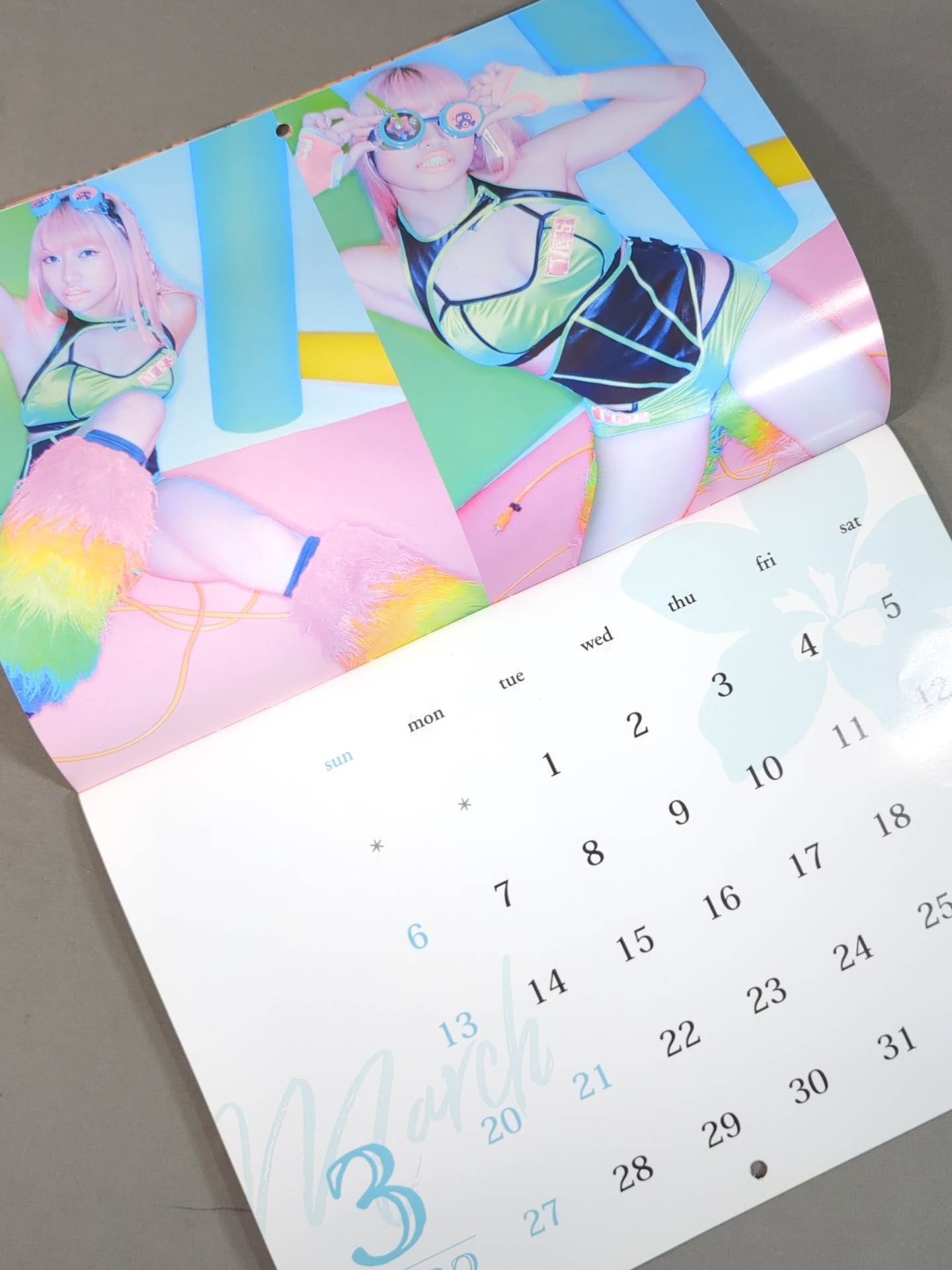 Hana Kimura 2022 Wall Calendar