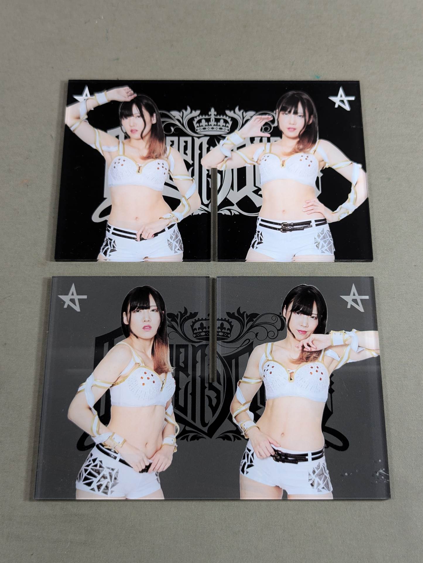 Lady C Acrylic Cross Stand