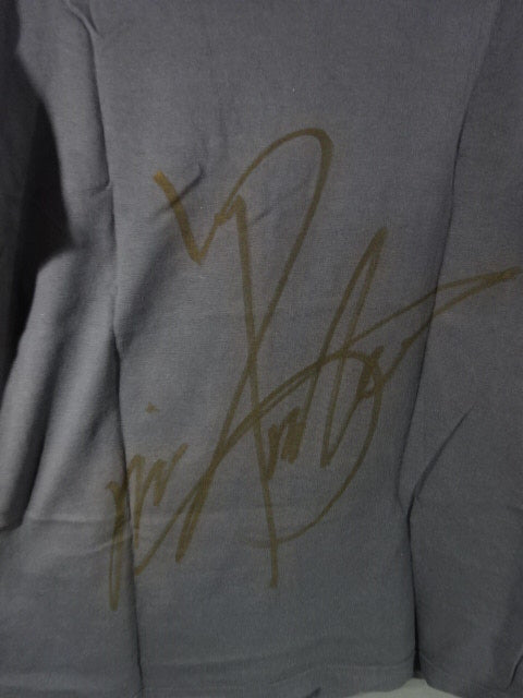 【hand signed autograph】 Kazuchika Okada RAINMAKER×RAINMAKER T-Shirt (Grey)