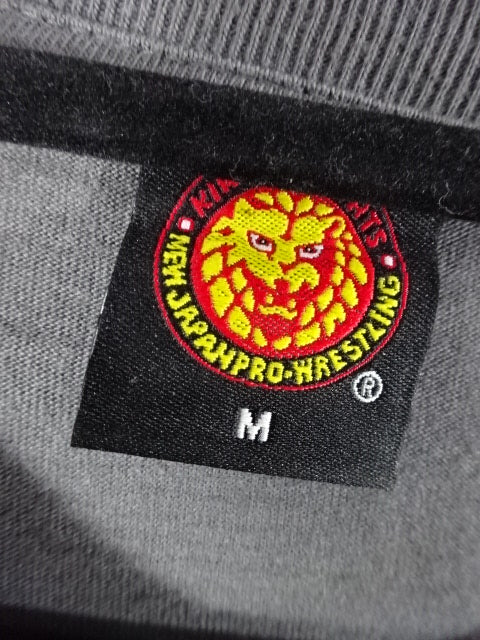 【hand signed autograph】 Kazuchika Okada RAINMAKER×RAINMAKER T-Shirt (Grey)