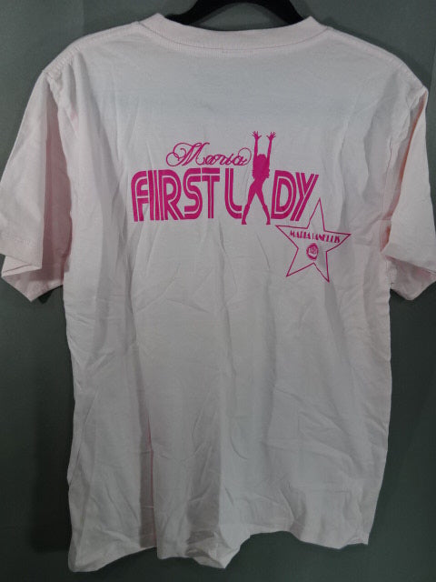 【hand signed autograph】 Maria Kennelis FIRST LADY Illustration T-Shirt