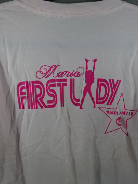 【hand signed autograph】 Maria Kennelis FIRST LADY Illustration T-Shirt