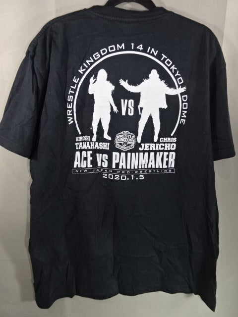 WRESTLE KINGDOM 14 Hiroshi Tanahashi vs Chris Jericho Picture T-Shirt