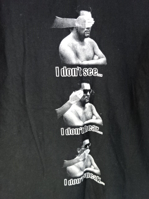 【hand signed autograph】 Masahiro Chono I don't T-shirt