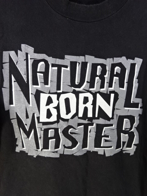Muto Keiji NATURAL BORN MASTER T-shirt (1) (Black)