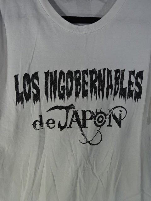 BUSHI EN SERIO T-Shirt (2) (White × Black)