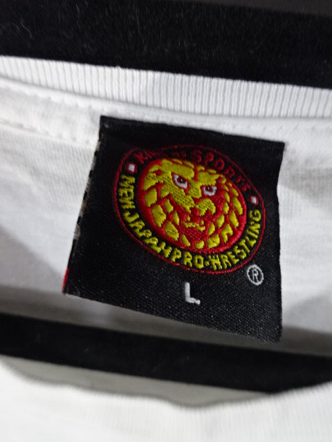 BUSHI EN SERIO T-Shirt (2) (White × Black)