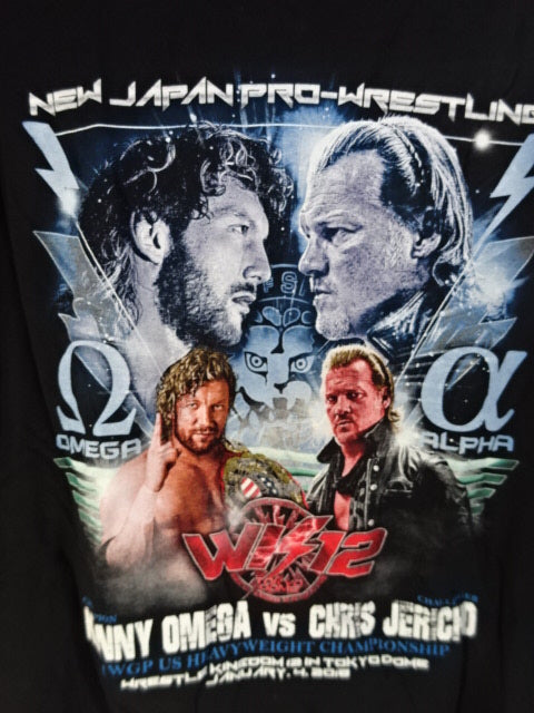 WRESTLE KINGDOM 12 Kenny Omega vs Chris Jericho Picture T-Shirt